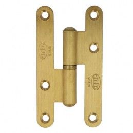 Zawias do drzwi 80x41mm mosiądz matowy rozłączny PRAWY (pl) mod. 405