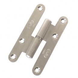 Zawias do drzwi 95x52mm mosiądz chrom mat rozłączny PRAWY (pl) mod. 405