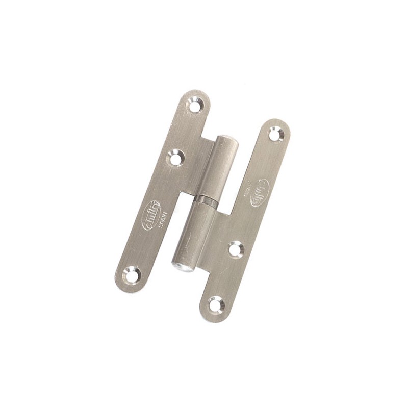 Zawias do drzwi 95x52mm mosiądz chrom mat rozłączny LEWY (pl) mod. 405