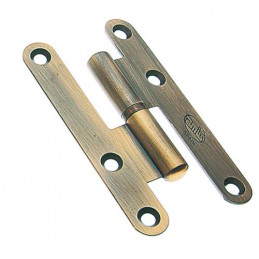 Zawias do drzwi 95x52mm mosiądz złoto antyczne rozłączny PRAWY (pl) mod. 405