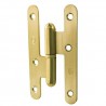Zawias do drzwi 95x53mm stal mosiądzowany mat rozłączny PRAWY (pl) mod. 405C