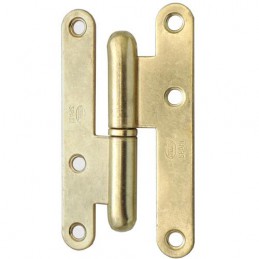 Zawias do drzwi 95x52mm stal mosiądzowany rozłączny PRAWY (pl) mod. 405
