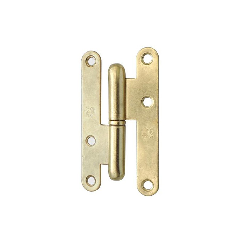 Zawias do drzwi 95x52mm stal mosiądzowany rozłączny PRAWY (pl) mod. 405