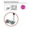 Zawias puszkowy 26mm złoto antyczne front bliźniaczy mod.4711