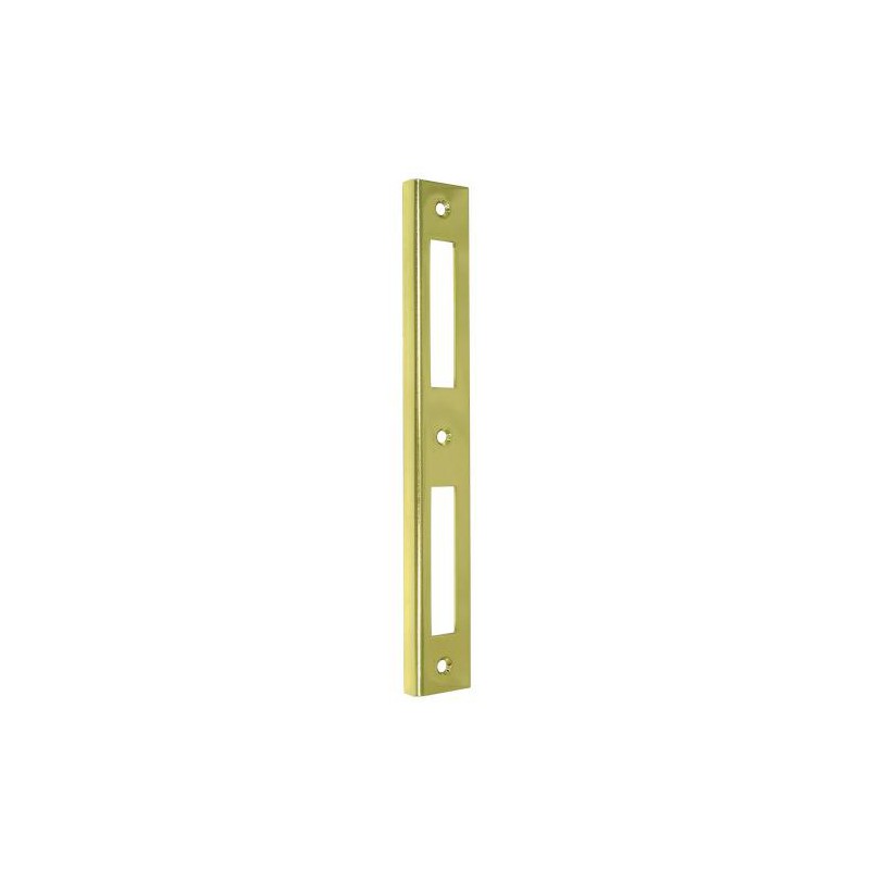 Zaczep kątowy 194x25x8,5mm mosiądzowany do zamka mod. SICUREZZA