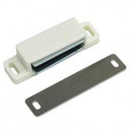 Zatrzask magnetyczny 10 -56x15 biały
