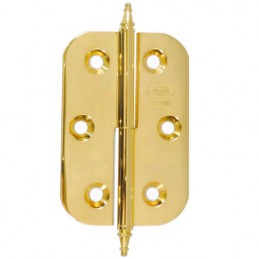 Zawias mosiężny lakierowany 60x40mm LEWY (pl) rozłączny mod. 1060