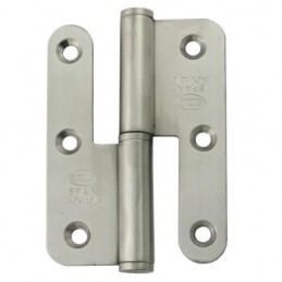 Zawias do drzwi 90x65mm stal nierdzewna INOX rozłączny PRAWY (pl) mod. 427