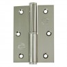 Zawias do drzwi 90x65mm stal chrom mat LEWY (pl) mod. 424