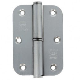 Zawias do drzwi 90x65mm stal nierdzewna INOX LEWY (pl) mod. 423