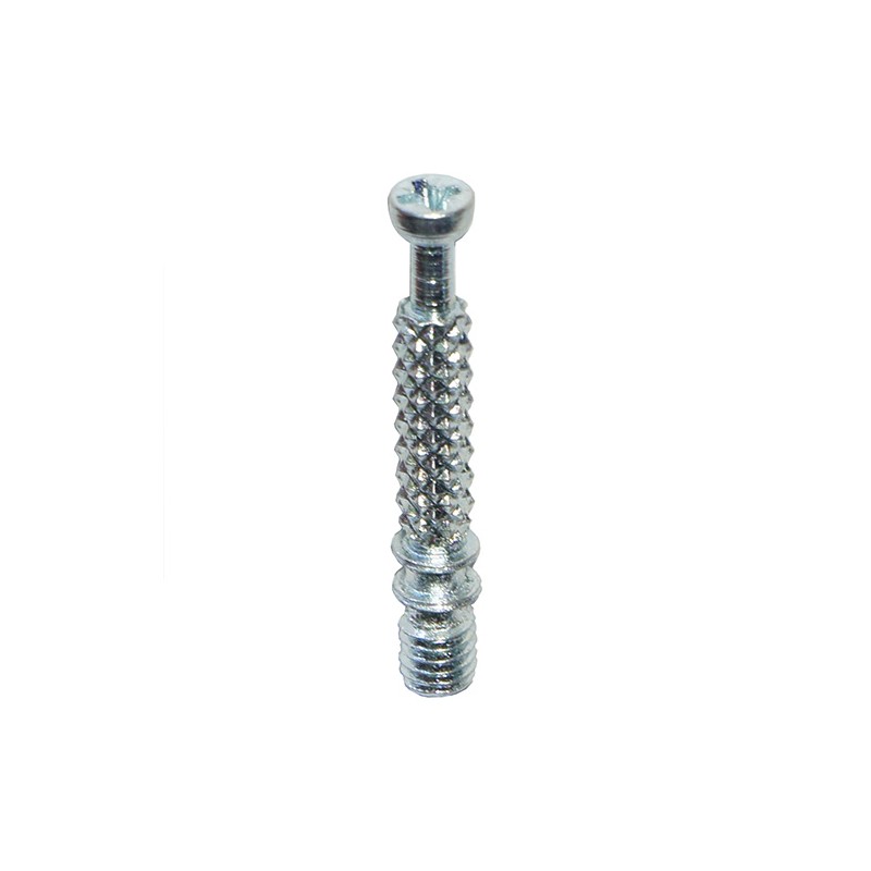 Śruba meblowa do mimośrodu 45x34x8mm M6 cynkowana mod.55