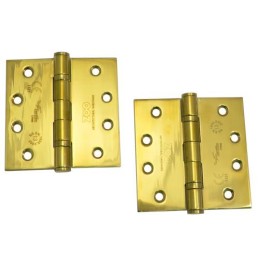 Zawias do drzwi 102x102mm stal nierdzewna INOX złoty 2szt. mod. ZHSS244S