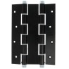 Zawias wahadłowy aluminiowy 180mm czarny mod.3035