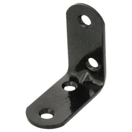 Kątownik budowlany 40x40x18mm czarny mod. 3