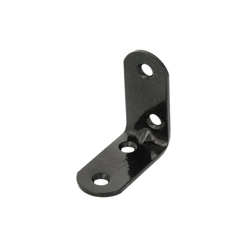 Kątownik budowlany 40x40x18mm czarny mod. 3