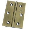 Zawias mosiężny 70x50mm złoto antyczne splatany mod. 1002