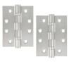 Zawias do drzwi 102x76mm stal nierdzewna INOX splatany łożyskowany 2szt. mod. 2012A