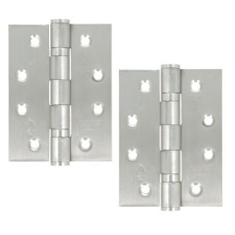 Zawias do drzwi 102x89mm stal nierdzewna INOX splatany łożyska 2szt. mod. 2012CE