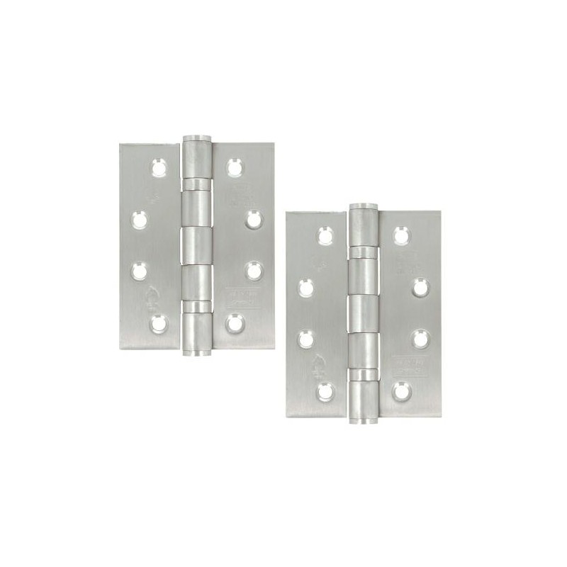 Zawias do drzwi 102x89mm stal nierdzewna INOX splatany łożyska 2szt. mod. 2012CE