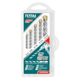 Wiertła do betonu 4-10mm 5szt DIS         TACSD5055