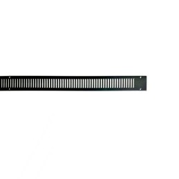 Kratka wentylacyjna 380x20mm do nawiewnika czarna SW380