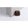 Odbój drzwiowy 30x23mm biały odbojnik podłogowy mod. CILINDRO