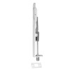 Zasuwa czołowa biały mat 20x200mm mod. Flush Bolt