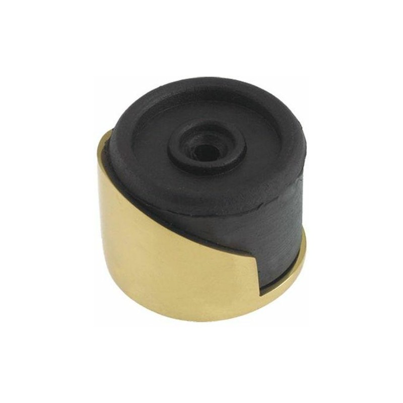 Odbój drzwiowy czarny / złoty 38x30mm odbojnik podłogowy