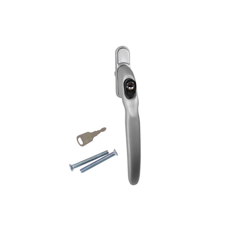 Klamka Overture Lock 40x7 prosta chr.sat