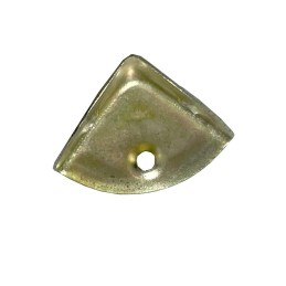 Narożnik do skrzyń 30mm żółty ocynk