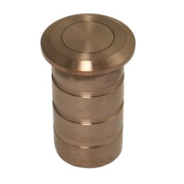 Zaczep tulejka ze sprężyną do zasuwy czołowej fi. 13mm miedziany