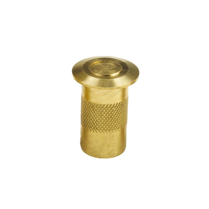 Zaczep tulejka ze sprężyną do zasuwy czołowej 10mm mosiężny mod.100