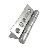 Zawias do drzwi 76x50mm stal nierdzewna INOX splatany 2szt.