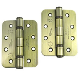Zawias stalowy 102x76mm złoto antyczne 2szt. łożyskowany mod. ZHS43R