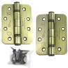 Zawias stalowy 102x76mm złoto antyczne 2szt. łożyskowany mod. ZHS43R