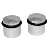 Odbój drzwiowy 25x27mm chrom połysk odbojnik podłogowy 2szt. O-RING ref. 503