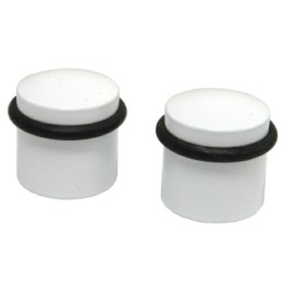 Odbój drzwiowy 25x27mm biały odbojnik podłogowy 2szt. O-RING ref. 503