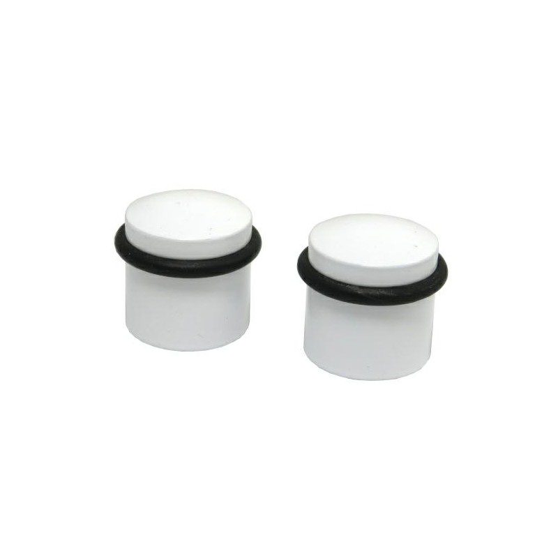 Odbój drzwiowy 25x27mm biały odbojnik podłogowy 2szt. O-RING ref. 503