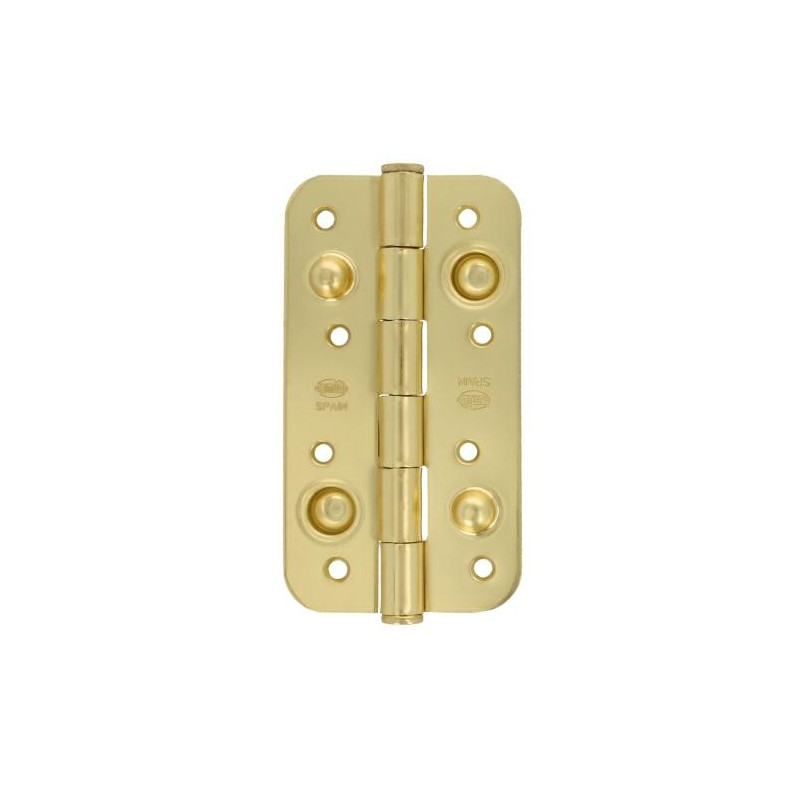 Zawias antywyważeniowy 150x82mm mosiądzowany mod. 571