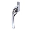 Klamka okienna z kluczykiem Overture Lock 40x7 chromowana Lewa