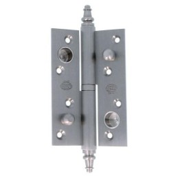 Zawias antywyważeniowy 120x80mm mosiądz chrom mat PRAWY (pl) mod. 416