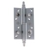 Zawias antywyważeniowy 120x80mm mosiądz chrom mat PRAWY (pl) mod. 416