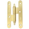 Zawias do drzwi 100x56mm stal mosiądzowany mat rozłączny PRAWY (pl) mod. 408C