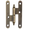 Zawias do drzwi 100x56mm stal złoto antyczne rozłączny PRAWY (pl) mod. 408C