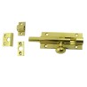 Zasuwka mosiężna 75x30mm z trzema zaczepami