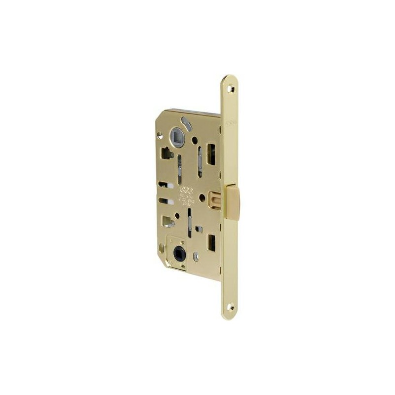 Zamek drzwiowy do WC 96/50 mosiądzowany F18 Mediana EVOLUTION