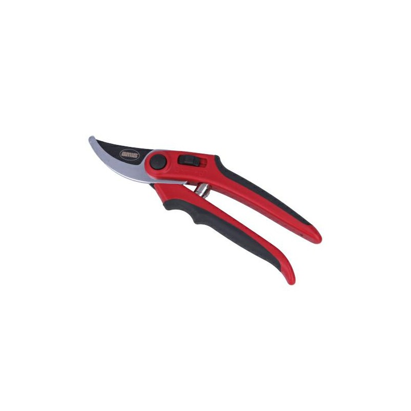 Sekator 20cm z blokadą czerwony mod. P10