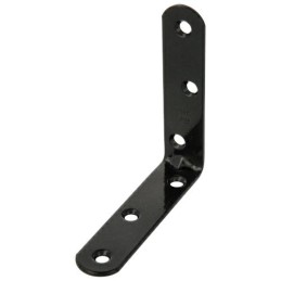 Kątownik budowlany 80x80x19mm czarny mod. 3