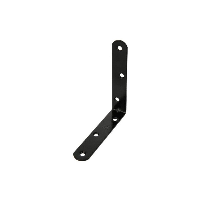 Kątownik budowlany 100x100x19mm czarny mod. 3