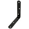 Kątownik budowlany 100x100x19mm czarny mod. 3